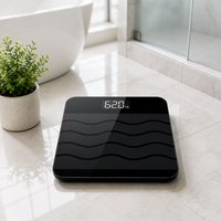 Balance connectée Bluetooth de haute précision pour la graisse corporelle, rechargeable, avec synchronisation via application, précision 50g, vente en gros OEM