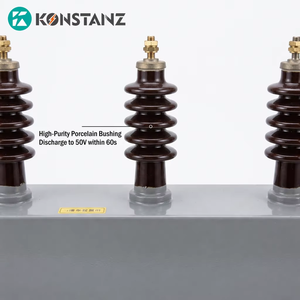 <span class=keywords><strong>Condensateur</strong></span> de puissance parallèle haute tension OEM ODM 1kV à 24kV 100-700kvar Interne Externe Sans Fusible IEC GB UL VDE ISO9001 Industriel Mondial - Product Image 1