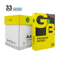 Échantillon gratuit de papier A4 70GSM 75GSM 80GSM 100% fournisseur de papier d'impression A4 en pâte