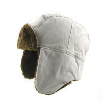 Chapeau d'hiver russe trappeur de ski à oreillettes pour garçons filles tissu imperméable sport pêche fêtes enfants