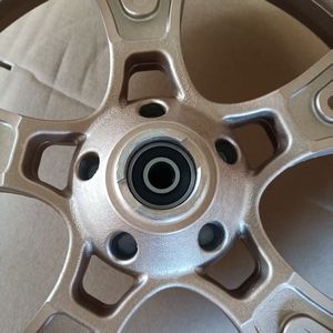 Llanta delantera de freno de disco de rueda de aleación de aluminio para motocicleta de <span class=keywords><strong>14</strong></span> pulgadas para piezas de repuesto de bicicletas eléctricas - Product Image 3