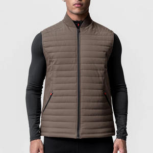 Gilet da lavoro con stampa personalizzata OEM giubbotto da uomo leggero e sostenibile - Product Image 5
