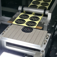 Machine d'inspection et d'étiquetage à positionnement visuel CCD, alimentateur-accumulateur électrique pour papier, haute précision, usage industriel