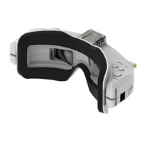 Lunettes FPV SKYZONE SKY02O en plastique ABS 5.8G 48CH avec récepteur SteadyView Diversity, écran OLED 640x400, suivi de tête, ventilateur et DVR pour drone RC
