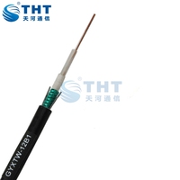 Câble à fibre optique extérieur GYXTW en promotion, blindé en acier HDPE/PVC, monomode, 1-24 FO, 4/6/8/12/16 fibres, pour pose aérienne ou enterrée dans un conduit