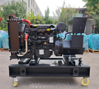 Générateur diesel mobile à châssis ouvert 15kW 20kW 24kW 25kW 30kW 40kW 50kW 60kW 70kW 80kW 100kW 120kW 150kW 180kW 200kW pour alimentation de secours
