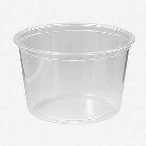 12 Oz Clear PP Deli Containers 500 Pack Leak‑Resistant Stackable <b>Microwave</b> Safe Durable - Product Image 1