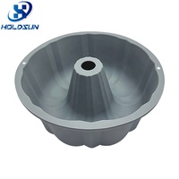 Moule à gâteau chiffon en silicone cannelé, antiadhésif, de qualité alimentaire, résistant à la chaleur, facile à démouler, compatible four, couleur personnalisée, pour les fêtes