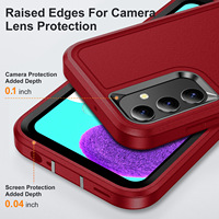 Coque de téléphone robuste et robuste pour Samsung S25 Edge S24 S23 S22Ultra Plus A26 A36 A15 A53 Accessoires de couverture de protection complète