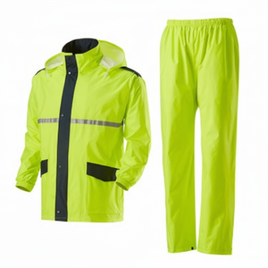 Abbigliamento di sicurezza riflettente di colore fluorescente con tracolla a maglia cintura - Product Image 1