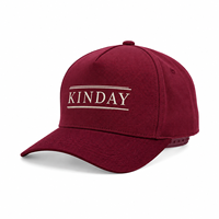 Casquettes de baseball classiques unisexes en coton structuré, ajustables, respirantes, certifiées CE, certifiées RoHS, personnalisées, à 5 panneaux