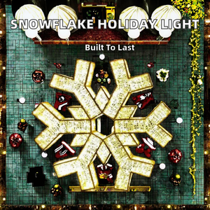 Décorations <span class=keywords><strong>de</strong></span> <span class=keywords><strong>Noël</strong></span> multifonctions au design créatif, grande flocon <span class=keywords><strong>de</strong></span> neige lumineuse <span class=keywords><strong>pour</strong></span> aménagement paysager - Product Image 2