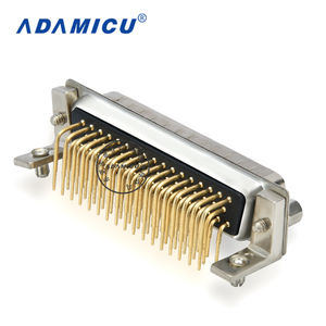 Connecteur électrique mâle D <span class=keywords><strong>Sub</strong></span> 50P à angle droit Bornes à écrou de longueur personnalisée pour les applications aérospatiales VGA LED d'alimentation fabriquées en Chine - Product Image 6