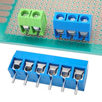 Bloc de bornes PCB à vis XK301 5,0 mm - Connecteur d'alimentation bleu de petite taille pour éclairage LED - Vente directe usine