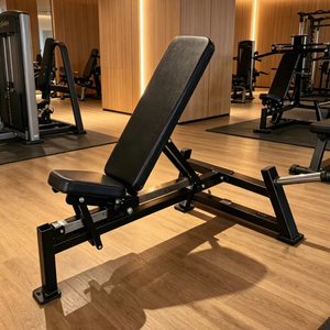 Equipo de Ejercicio de Alta Calidad y Asequible de NJ, Entrenamiento de Fuerza, Banco Plano para Ejercicios de Pecho para Gimnasios - Product Image 1