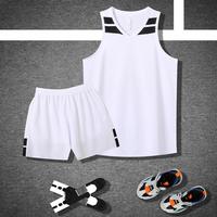 Conjunto de Uniforme de Baloncesto Personalizado sin Mangas, de una Sola Capa, 100% Poliéster, Absorbente de Sudor, Transpirable, para Hombres, Jóvenes y Equipos