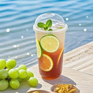 Bicchieri in Plastica Trasparente di Alta Qualità con Coperchi per Bevande Fredde, Birra e Cola, 16oz 20oz - Product Image 4