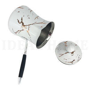 Réchauffe-café de marque <span class=keywords><strong>Idealhome</strong></span>, design classique moderne, écologique, de haute qualité, revêtement de couleur blanche, acier inoxydable 304 - Product Image 2