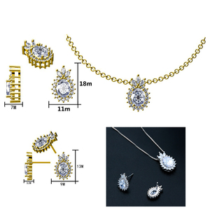 Creazione personalizzata fabbrica di <span class=keywords><strong>gioielli</strong></span> di alta qualità placcato in oro 925 argento rame collana anello orecchini <span class=keywords><strong>gioielli</strong></span> produttori - Product Image 4