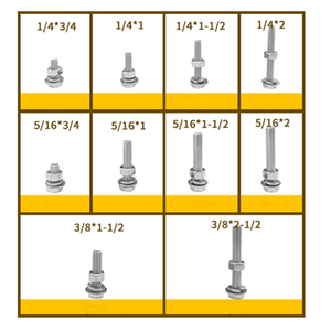 Manufacturing Custom Wholesale Metal Stainless Steel Carbon Steel <strong>Zinc</strong> Plated Plain Black <strong>Oxide</strong> Hex Bolt Nut - Product Image 4