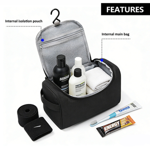 Handheld Cosmetic Organizer Bag Waterproof Portable Wash Bag <strong>for</strong> Women Travel Multifunctional <strong>Makeup</strong> Bag <strong>Storage</strong> Carrying - Product Image 3
