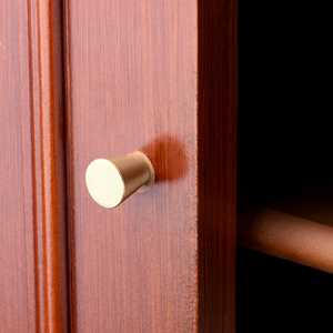 Poignées en laiton massif, boutons métalliques de 15 mm, accessoires de quincaillerie pour meubles, poignées de porte, pour armoire de cuisine, table de chevet, <span class=keywords><strong>commode</strong></span>, armoire - Product Image 6