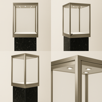 Pour les musées et les produits phares Verre à filtre UV Options hermétiques Alarmes discrètes Vitrine de musée Vitrine de bijoux