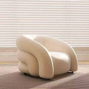 Sillón Reclinable Individual Moderno de Lujo Ligero para Sala de Estar, Balcón, Silla de Ocio, Mueble para el Hogar - Product Image 3