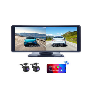 Pantalla Externa Dual 1080P CarPlay con Miracast, Airplay y Función de Grabación en Bucle para Vehículo - Product Image 4