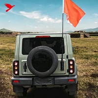 Support de drapeau de hayon, support de pelle, support d'antenne pour accessoires de voiture tout-terrain CB/AM/FM Trail Sight pour BAW BAIC 2024-2026