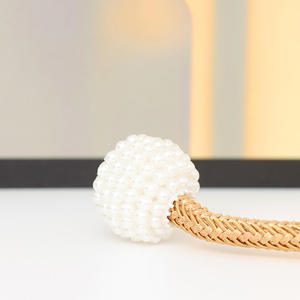 Attaches de rideaux, accessoires de décoration intérieure, supports de rideaux sphériques, attaches de rideaux magnétiques en perles, attaches de rideaux à boule magnétique - Product Image 4