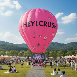 Надувной рекламный аэростат на заказ для промоакций - Product Image 1