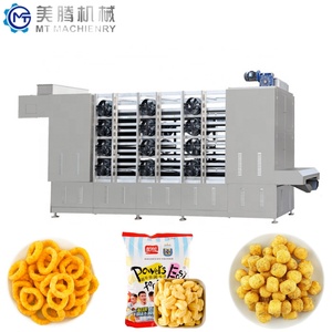 Ligne d'extrusion de snacks soufflés de loisirs à haute efficacité, machine automatique de soufflage de céréales - Product Image 5
