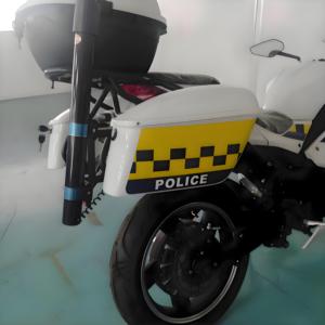 パーソナライズされたデザイン新製品3000w 72v大人用パトロール電動オートバイスピーカーと警告灯付き - Product Image 5