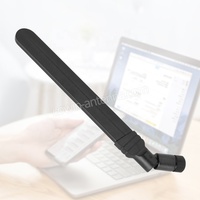 Antenne cellulaire GSM 3G LTE 4G 5G à gain élevé 700-6000 MHz omnidirectionnelle externe intérieure pleine bande pliable