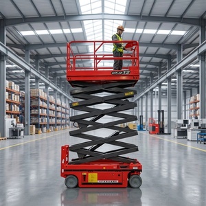 Plataforma Elevadora Eléctrica Tipo Tijera, Capacidad <span class=keywords><strong>de</strong></span> 500 Libras, Altura <span class=keywords><strong>de</strong></span> 32 Pies - Product Image 2