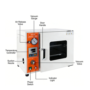 프로그래밍 가능한 고정밀 진공 건조 오븐 |   1년 동안 민감한 재료를 부드럽게 오염 없이 건조시킬 수 있습니다. - Product Image 3