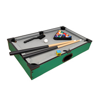 Table de billard miniature en MDF léger de 50 cm, vente en gros, personnalisable, jeu de billard de bureau promotionnel, unisexe, SCVIBE, bureau
