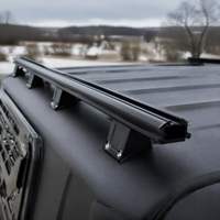 Hardtop en aluminium pour Toyota Tacoma Ford F150 4x4, porte-bagages de toit, étanche, verrouillable, OEM ODM