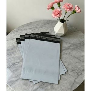 Tamper Strip Poly Mailers Assorted Sizes Bulk Stock <b>Waterproof</b> Plastic Envelopes For Anti Theft Parcel Mailing - Product Image 1