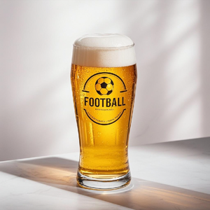 Wholesale Large Handmade <strong>Beer</strong> <strong>Cups</strong> Transparent Classic Style Wine <strong>Glass</strong> with Handle for Bar Serving - Product Image 5