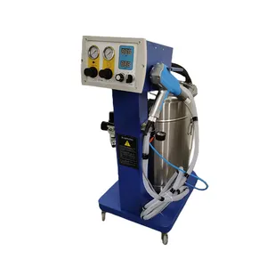 Dual Digital Display High Electrostatic Powder Spray Gun Machine For Coating Booth