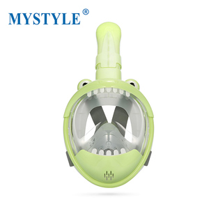 <span class=keywords><strong>Masque</strong></span> de plongée intégral <span class=keywords><strong>pour</strong></span> enfants 180 °   <span class=keywords><strong>Masque</strong></span> de plongée panoramique anti-buée avec un design mignon d'animaux <span class=keywords><strong>pour</strong></span> les enfants, plongée en apnée, natation - Product Image 2