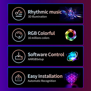 Banqcn Modern 5V USB Smart Home Gaming Room Decoración APP Control RGB PC Sync LED Wall Hexagon Gaming Night Lights - Product Image 5