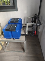 Pompe à air électromagnétique à diaphragme linéaire pour l'aération et l'apport d'oxygène des bassins piscicoles en aquaculture
