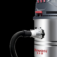 Aspirateur industriel triphasé X3 Pro pour sols d'atelier, aspiration humide et sèche
