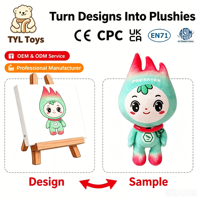 Peluche Lapin à Oreilles Longues et Souples, Modèle Personnalisé sur Échantillon, Jouet en Peluche Dessin Animé, Poupée Rembourrée pour Fabricant Grossiste de Jouets à Griffer