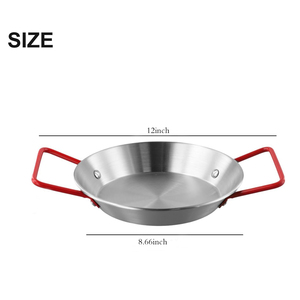 Hot Bán Thép Không Gỉ Tấm Nấu Ăn Nồi Chảo Chảo Hải Sản Nồi Thích Hợp Cho Nhiều Sưởi Ấm Các Thiết Bị - Product Image 6