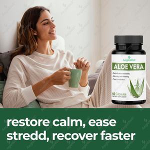 Aeglwell capsule organiche di Aloe Vera, sostenere l'intestino, l'apparato digerente e la salute della pelle, aiuta a mantenere un'equilibrata acidità dello stomaco - Product Image 5