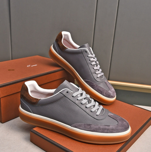 Chaussures plates décontractées d'été pour hommes en gros – Qualité supérieure, cuir véritable, faites à la main, luxe, mode polyvalente, couleurs classiques assorties - Product Image 3